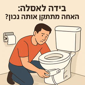 בידה לאסלה: 5 טעויות התקנה שכולם עושים